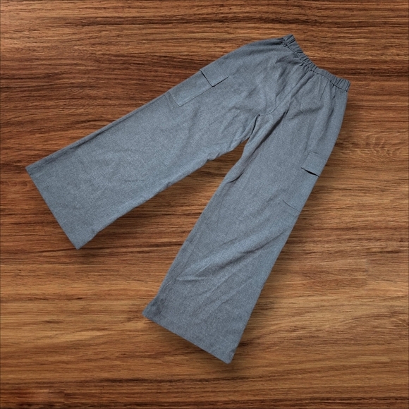Hollister Pants - Hollister Uktra Hi Rise Wide Leg Gray Trouser Dress Pants